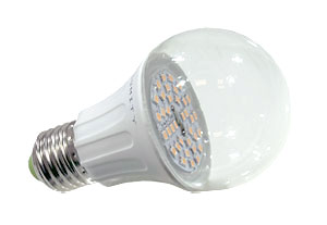 Лампа светодиодная 7 Вт. Цоколь E 27. Предназначена для растений